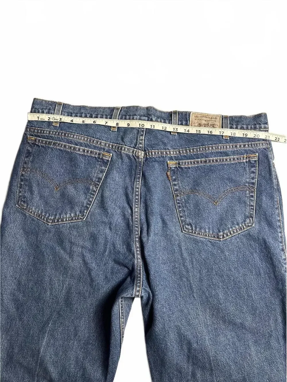 Levi's Classic Blue Denim Jeans